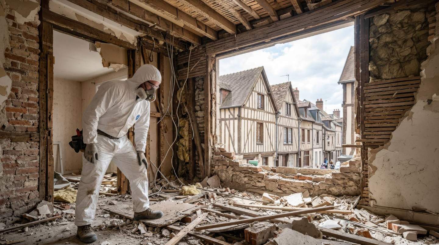Repérage amiante avant travaux ou démolition pour sécuriser le chantier